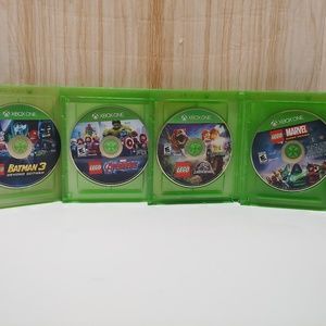 XBOX1 LEGO GAMES LOT OF 4